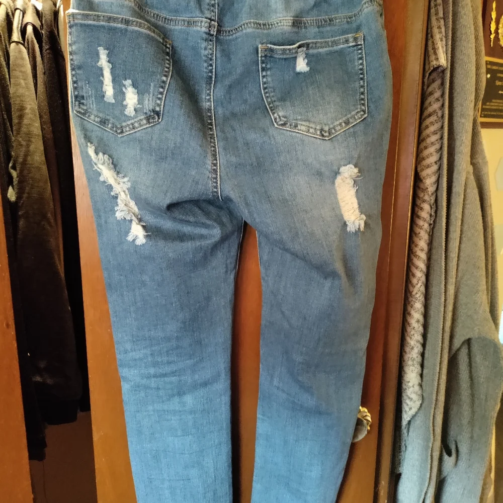 Drawstring Ripped jeans - Picture 2 of 3